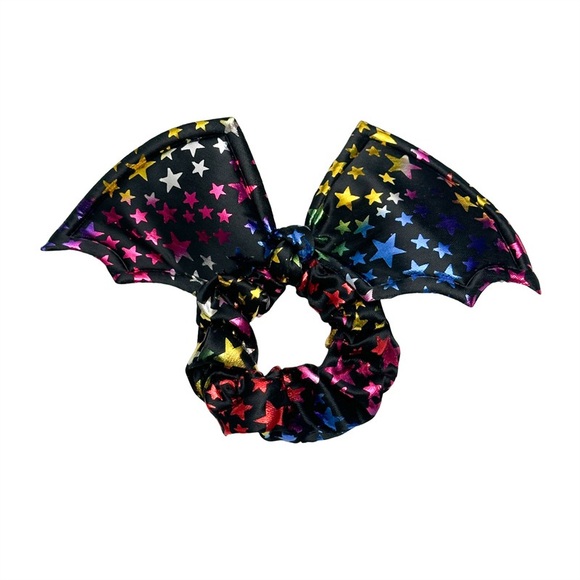 Satin Bat Wing Scrunchie - Pick One - Picture 3 of 4